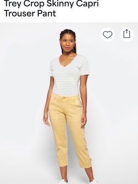 Liverpool light yellow Pants -